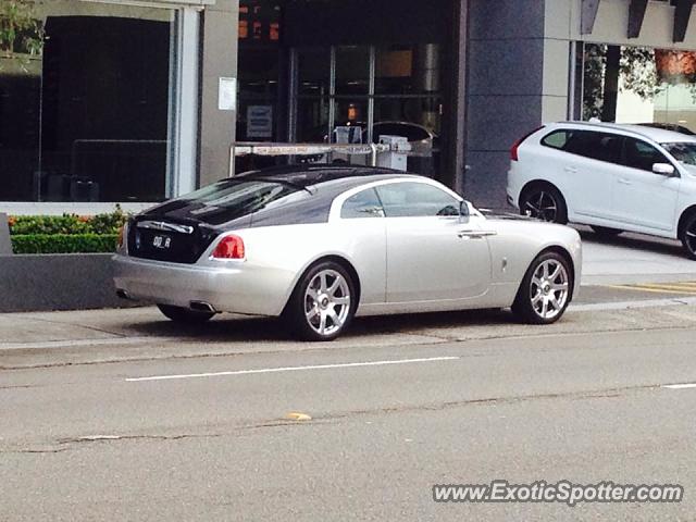 Rolls Royce Wraith spotted in Sydney, Australia