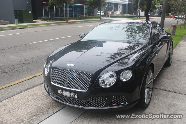 Bentley Continental spotted in Sydney, Australia