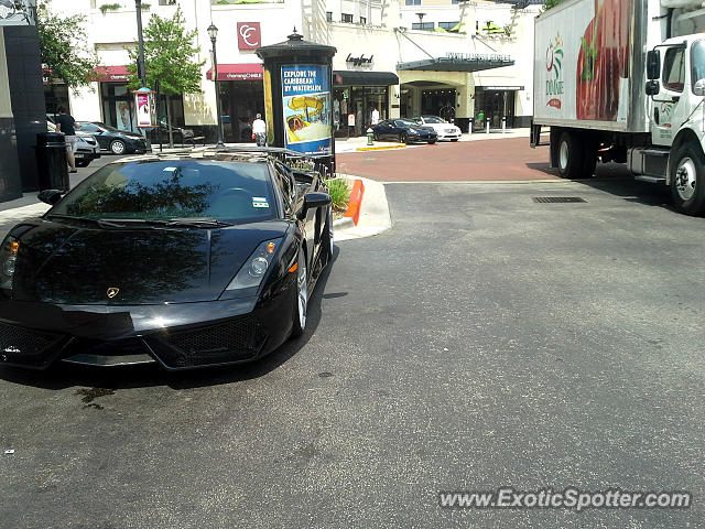 Lamborghini Gallardo spotted in The Woodlands, Texas