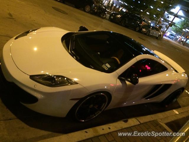 Mclaren MP4-12C spotted in Austin, Texas