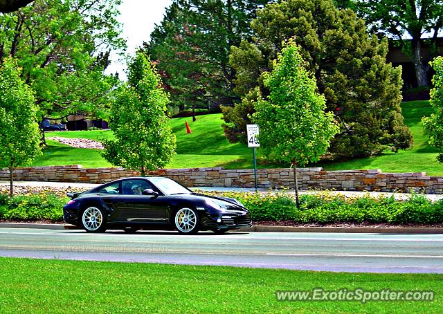 Porsche 911 Turbo spotted in Greenwood, Colorado