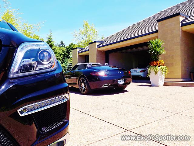 Mercedes SLS AMG spotted in London, Ontario, Canada