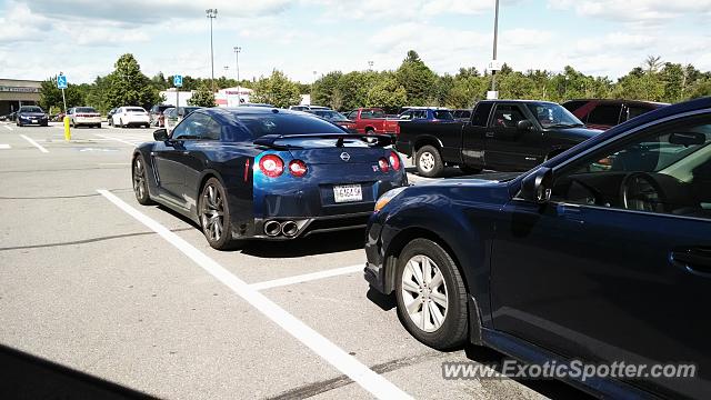 Nissan GT-R spotted in Waterville, Maine