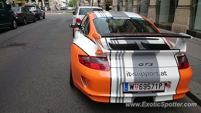 Porsche 911 GT3 spotted in Vienna, Austria