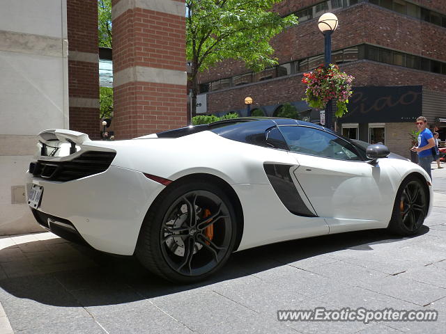 Mclaren MP4-12C spotted in Toronto, Canada