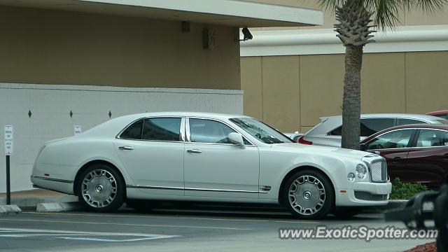 Bentley Mulsanne spotted in Miami, Florida