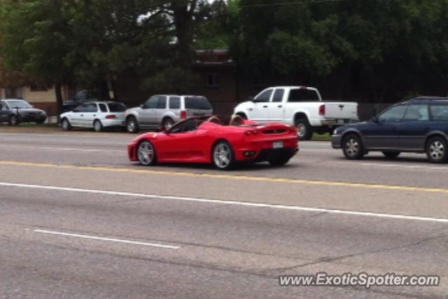 Ferrari F430 spotted in Littleton, Colorado