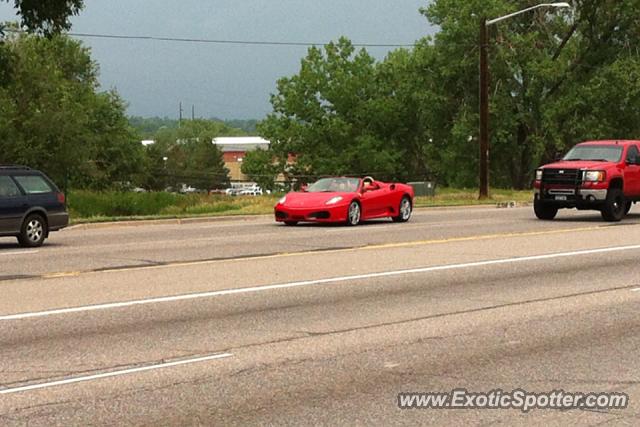 Ferrari F430 spotted in Littleton, Colorado