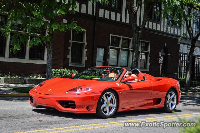 Ferrari 360 Modena spotted in Cincinnati, Ohio