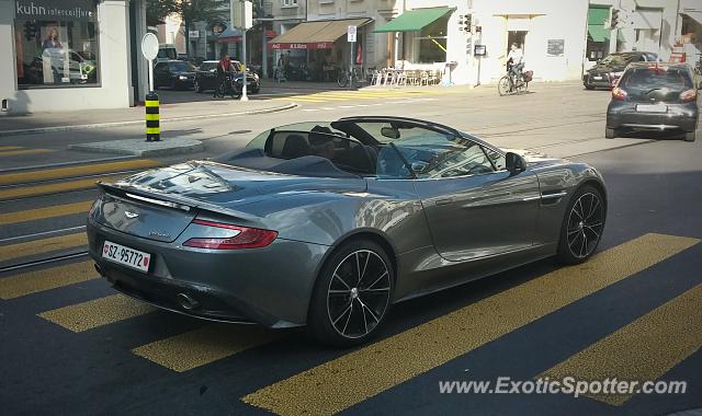 Aston Martin Vanquish spotted in Zürich, Switzerland
