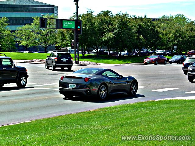 Ferrari California spotted in Greenwood, Colorado