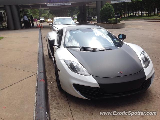 Mclaren MP4-12C spotted in Houston, Texas
