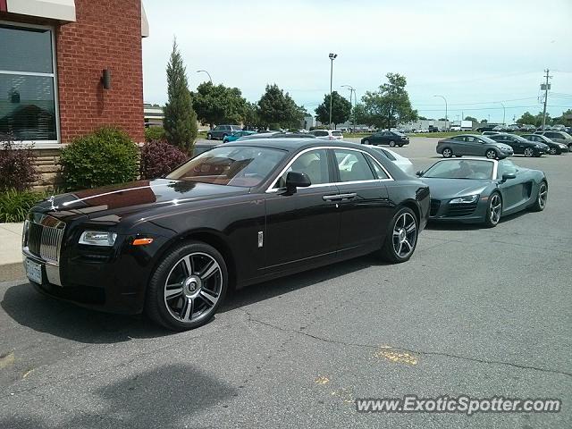 Rolls Royce Ghost spotted in Montreal, Canada