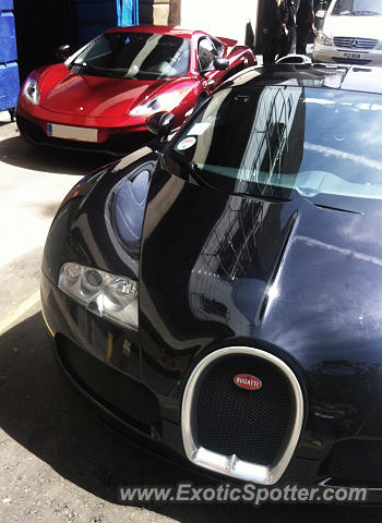 Bugatti Veyron spotted in London, United Kingdom