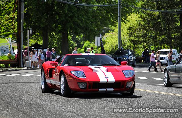 Ford GT spotted in Greenwich, Connecticut