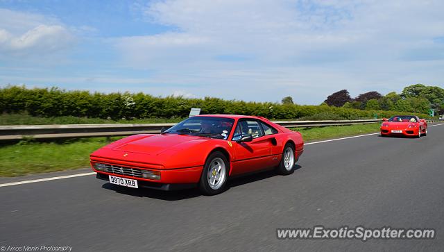 Ferrari 328 spotted in A1(M), United Kingdom