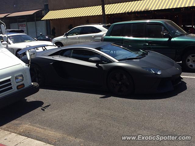 Lamborghini Aventador spotted in BEVERLY HILLS, California