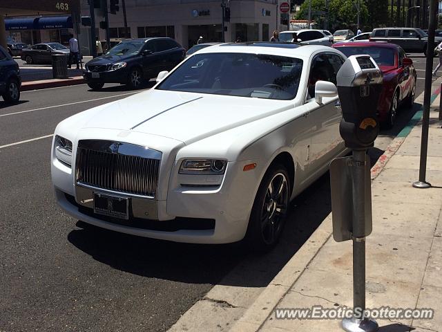Rolls Royce Ghost spotted in BEVERLY HILLS, California