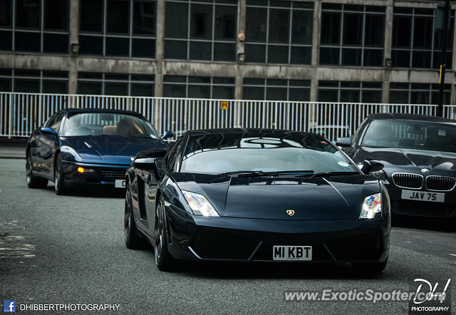 Lamborghini Gallardo spotted in Manchester, United Kingdom