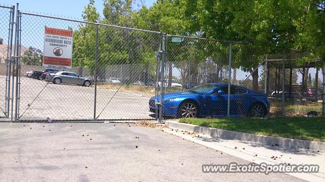 Aston Martin Vantage spotted in Alhambra, California