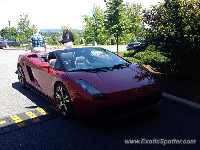 Lamborghini Gallardo spotted in Hershey, Pennsylvania