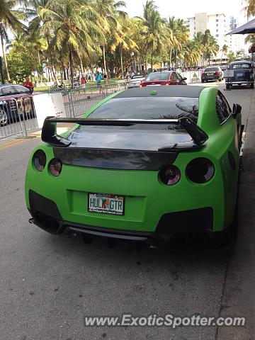 Nissan GT-R spotted in Miami, Florida