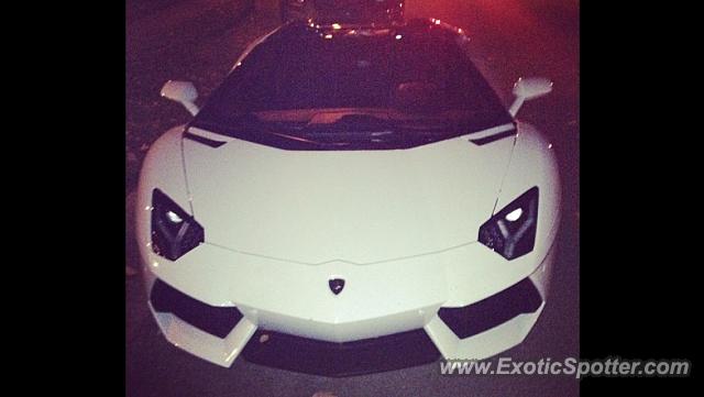 Lamborghini Aventador spotted in Lexington, Kentucky