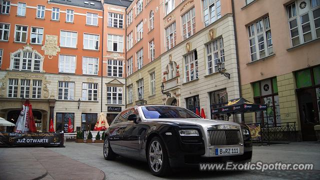 Rolls Royce Ghost spotted in Wroclaw, Poland
