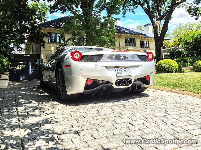 Ferrari 458 Italia spotted in Dallas, Texas