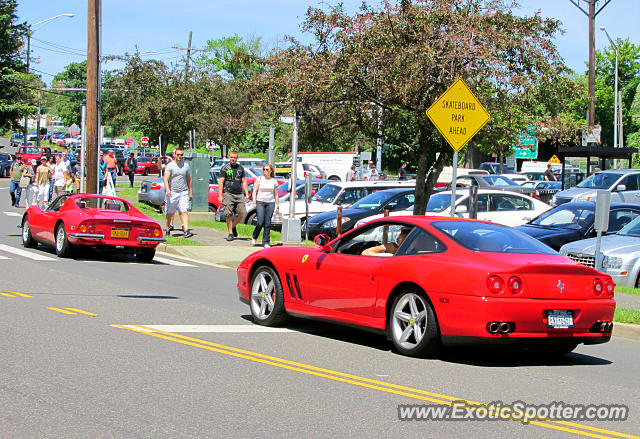 Ferrari 575M spotted in Greenwich, Connecticut