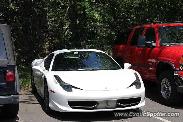 Ferrari 458 Italia spotted in Greenwich, Connecticut