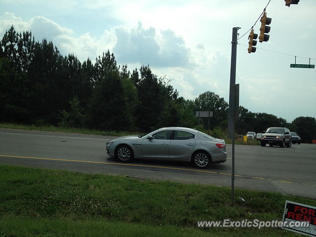 Maserati Ghibli spotted in Charlotte, NC, North Carolina