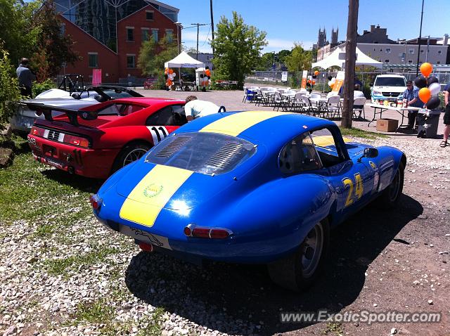 Jaguar E-Type spotted in Guelph, On, Canada