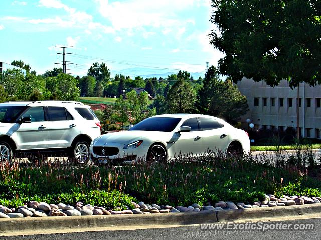 Maserati Quattroporte spotted in Greenwood, Colorado
