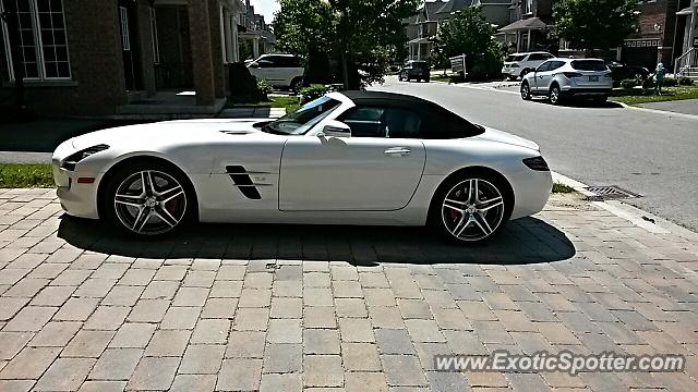 Mercedes SLS AMG spotted in Toronto, Canada