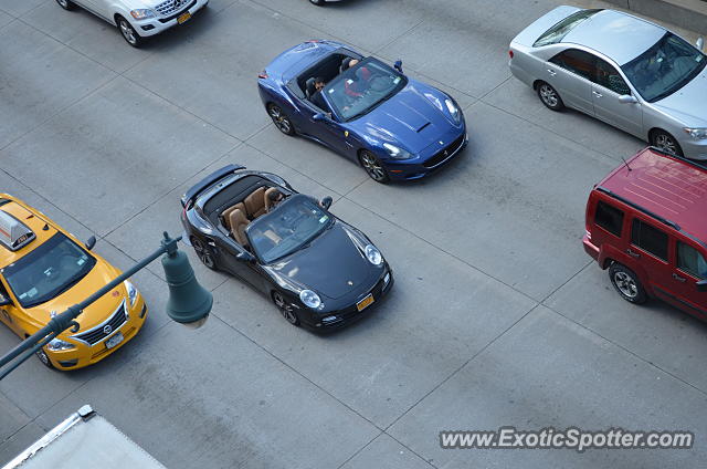 Ferrari California spotted in Mannhattan, New York