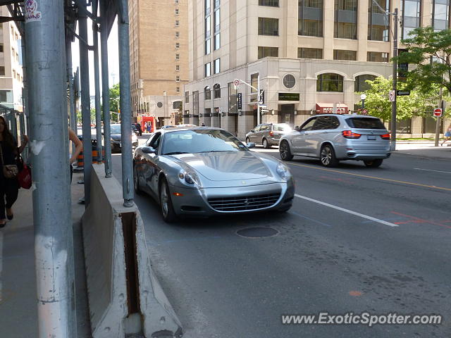 Ferrari 612 spotted in Toronto, Canada
