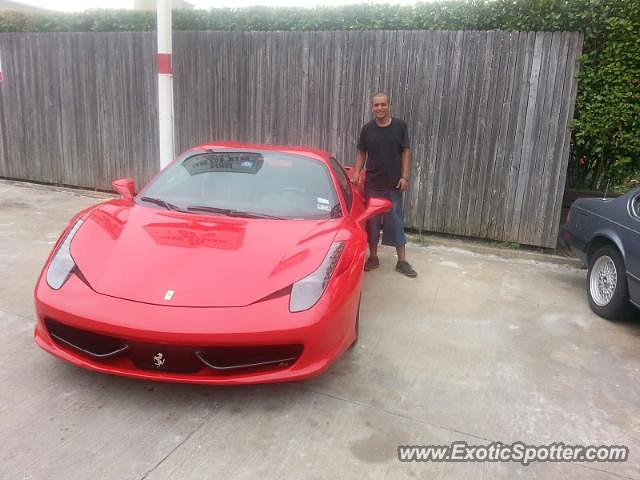 Ferrari 458 Italia spotted in Dallas, Texas