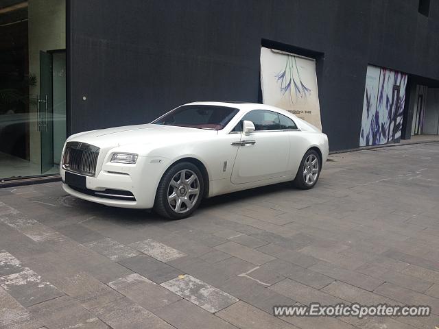 Rolls Royce Wraith spotted in Xi'an,Shanxi, China