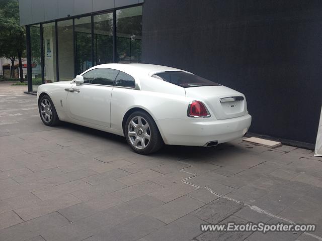 Rolls Royce Wraith spotted in Xi'an,Shanxi, China