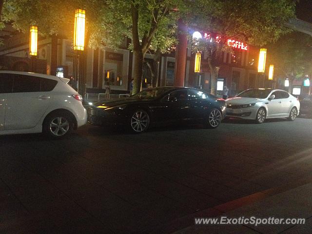 Aston Martin Rapide spotted in Xi'an,Shanxi, China