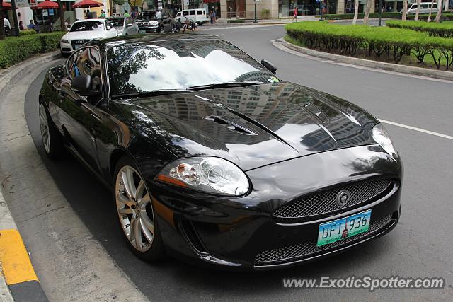 Jaguar XKR spotted in Taguig, Philippines
