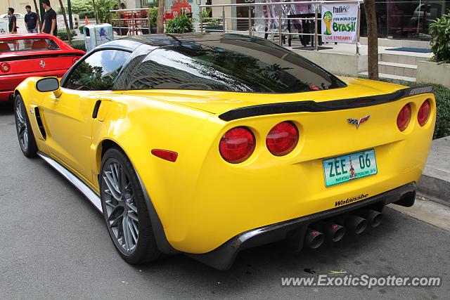 Chevrolet Corvette Z06 spotted in Taguig, Philippines