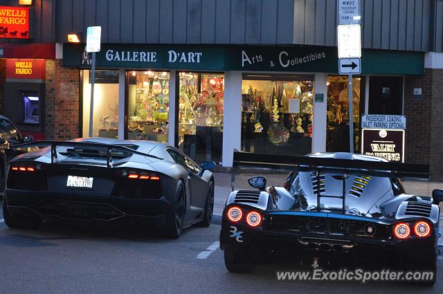 Lamborghini Aventador spotted in La Jolla, California