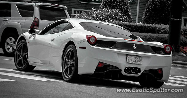 Ferrari 458 Italia spotted in Charlotte, North Carolina