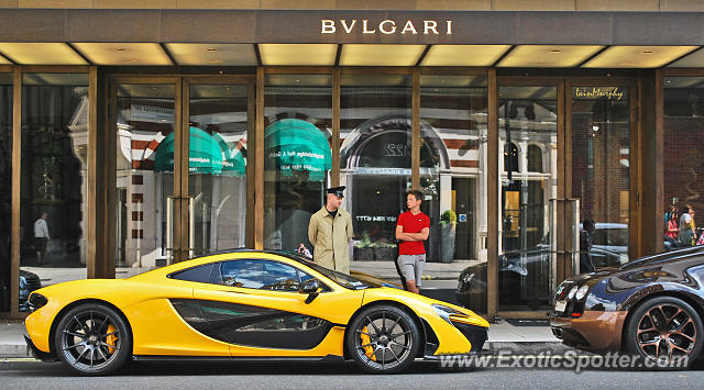 Mclaren P1 spotted in London, United Kingdom