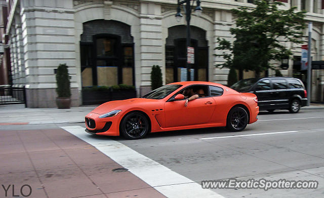 Maserati GranTurismo spotted in Denver, Colorado