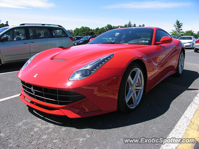 Ferrari F12 spotted in Skytop, Pennsylvania