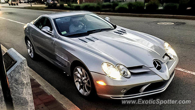 Mercedes SLR spotted in Worcester, Massachusetts