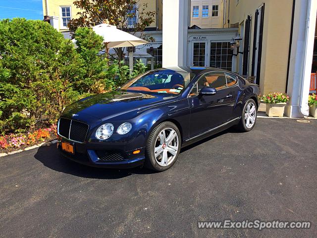 Bentley Continental spotted in Cape May, New Jersey